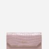 Billetera Croco Luxe Clutch