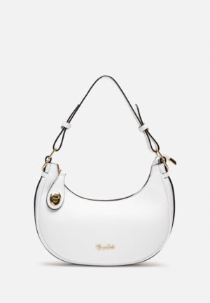 Cartera De Cuero Hobo Curve