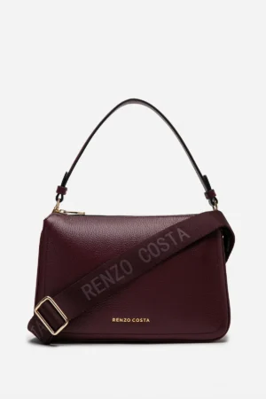 Cartera Cuero Versatil Loop - BURGUNDY