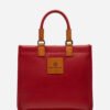 Cartera Cuero Dual Handle
