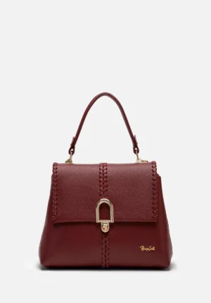 Cartera Cuero Espiga Satchel