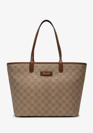 Cartera Monogram Atelier Tote - BEIGE