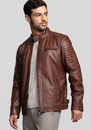 Casaca Cuero Rider X