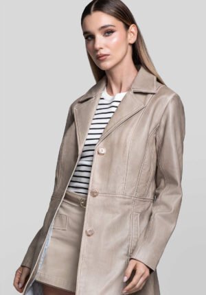 Saco Cuero Aura