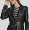 Saco Cuero Trenzado Edge