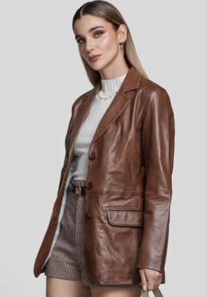 Saco Cuero Atelier