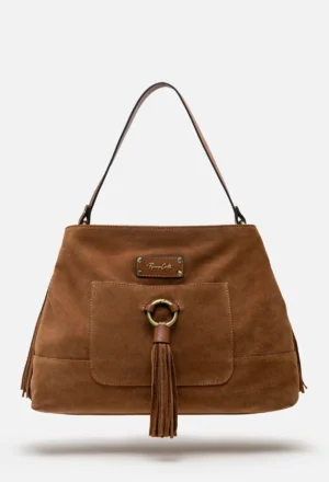 Cartera De Gamuza Flecos Tote